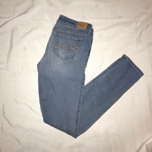 Abercrombie and Fitch light wash jeans